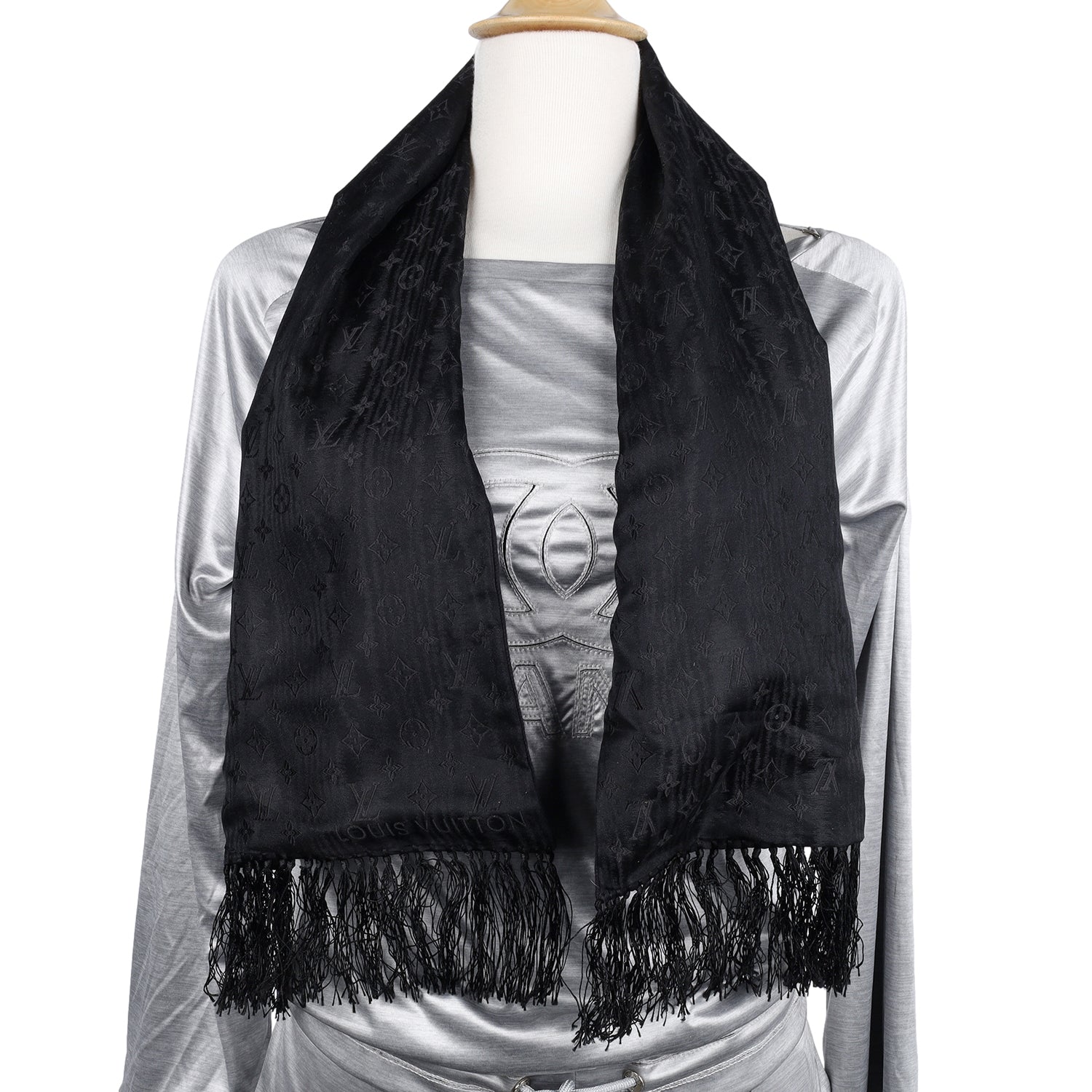 Silk Cashmere Scarf Wrap (Authentic Pre-Owned) – The Lady Bag
