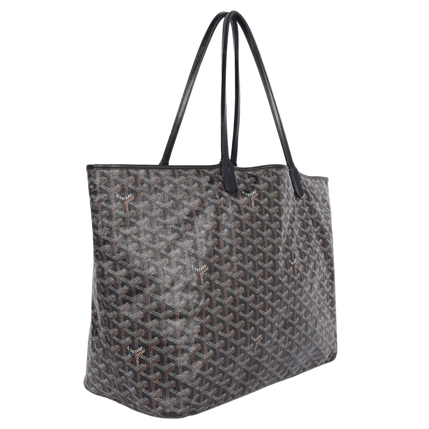 GOYARD Goyardine St.Louis GM Shoulder Bag Tote Black – The Lady Bag