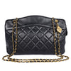 Quilted Lambskin Leather Shoulder Bag (Authentic Pre-Owned)