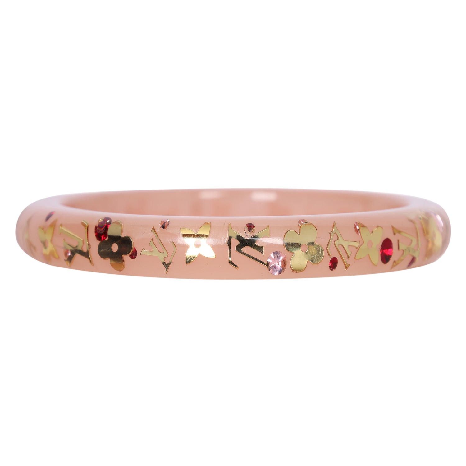 Pink Enamel Bangle Bracelet (Authentic Pre-Owned) – The Lady Bag