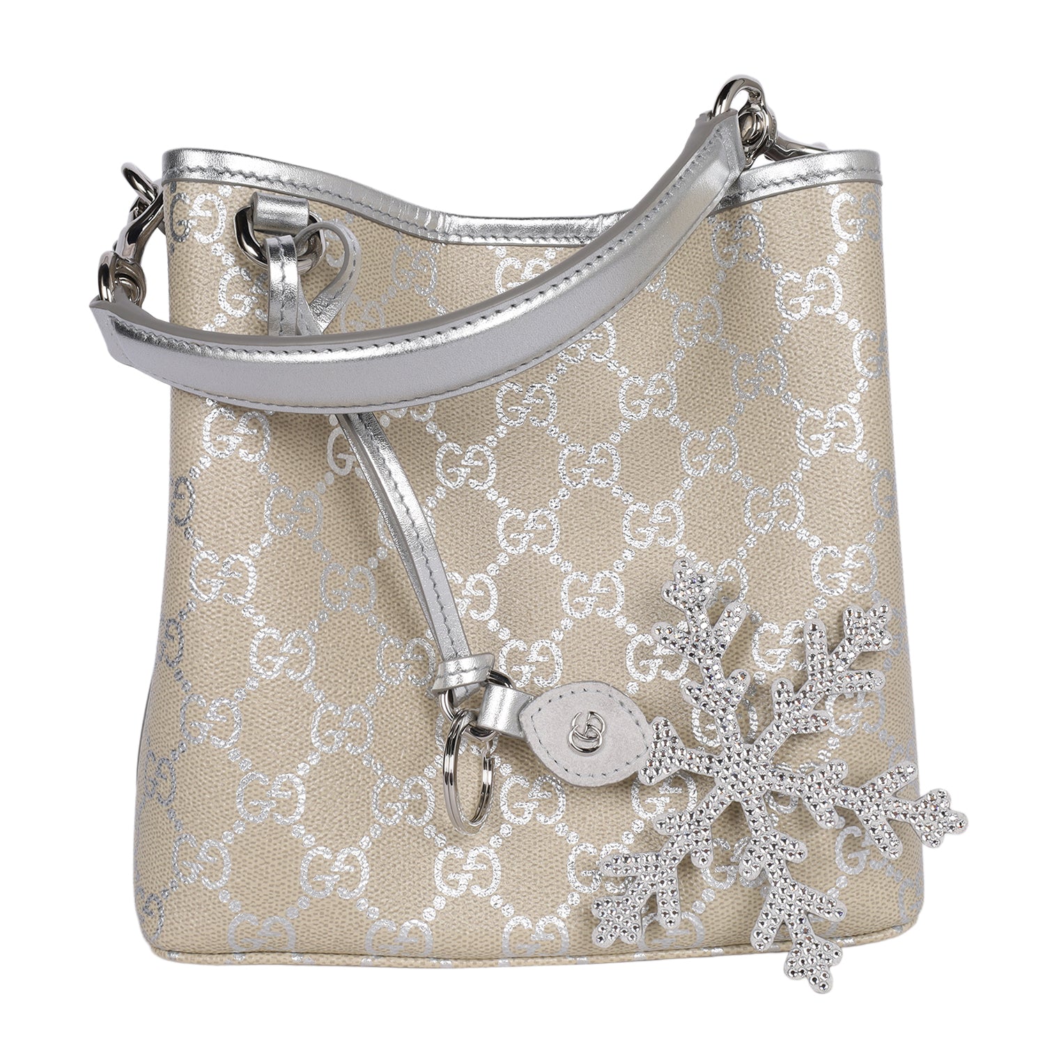 GUCCI GG Emblem nano bucket bag – The Lady Bag
