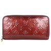 Rouge Fauviste Monogram Vernis Zippy Wallet (Authentic Pre-Owned)