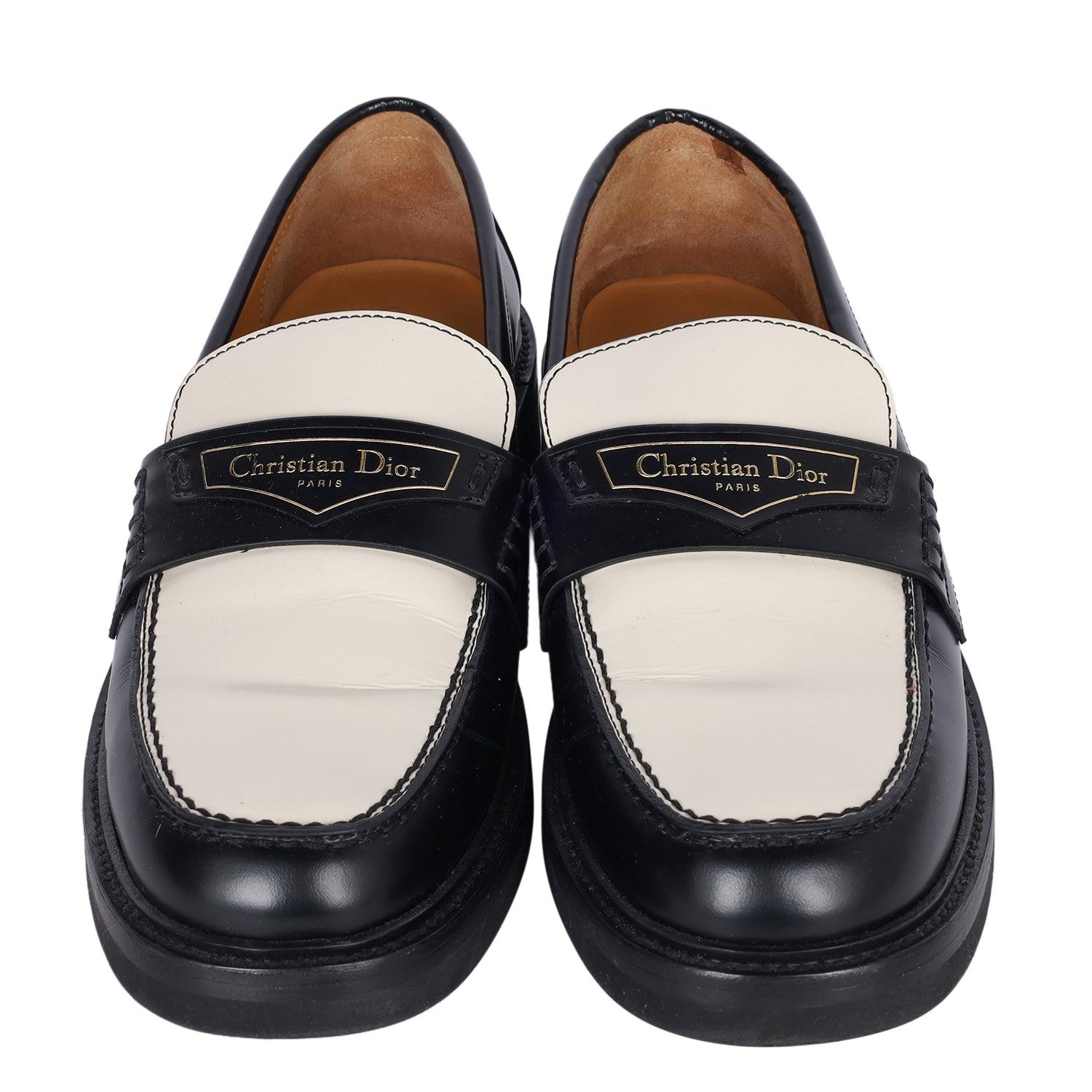 CHRISTIAN DIOR Brushed Calfskin Boy Loafers – The Lady Bag