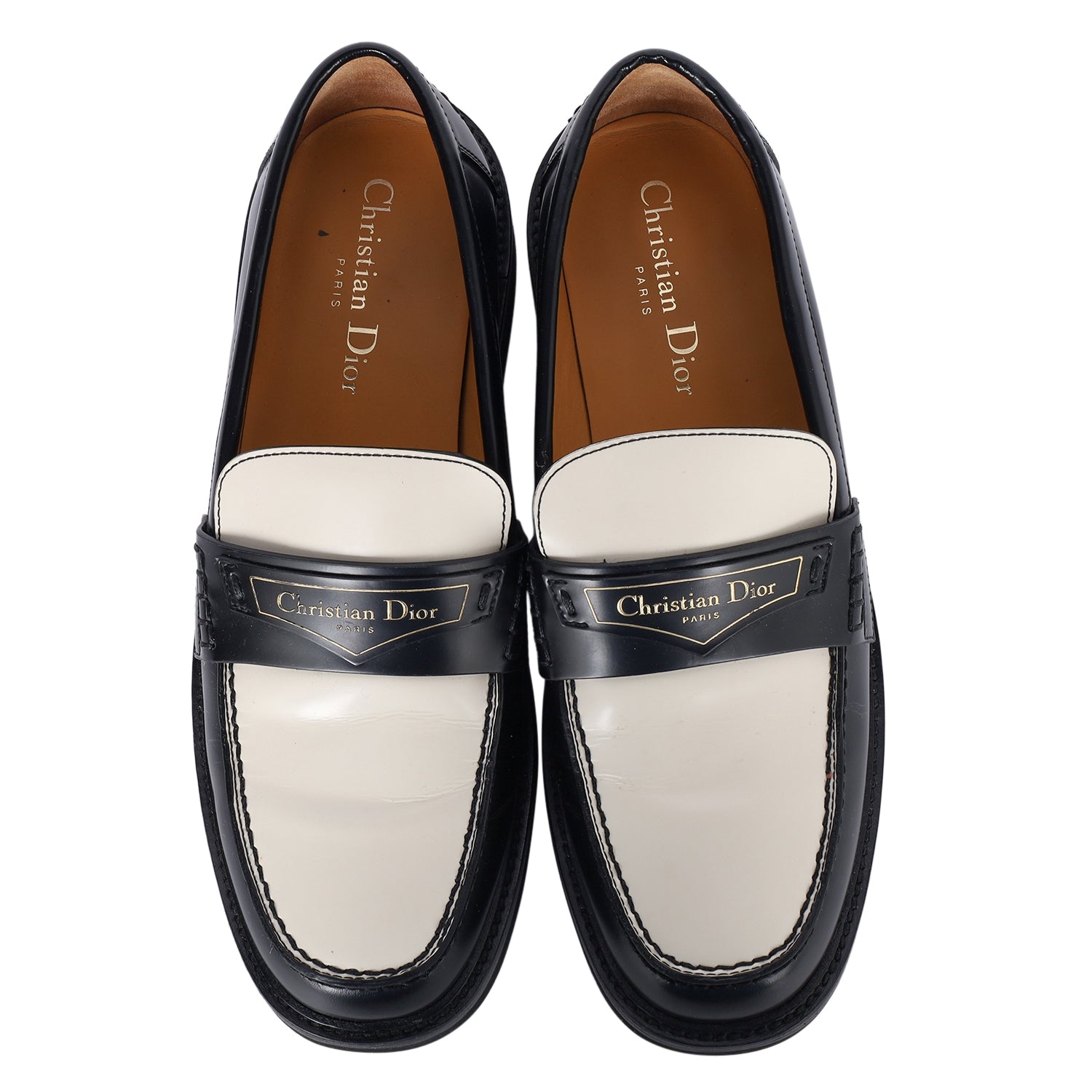 CHRISTIAN DIOR Brushed Calfskin Boy Loafers – The Lady Bag