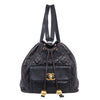 CC Quilted Lambskin Drawstring Backpack (Authentic Pre-Owned)