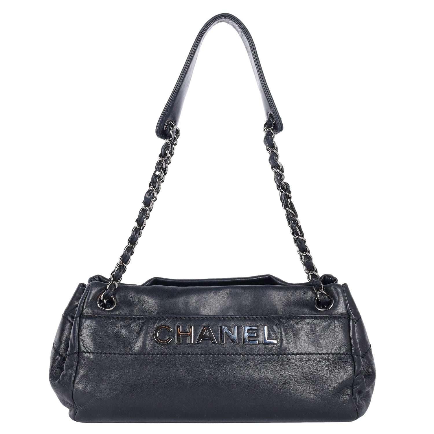 CHANEL Lambskin Lax Accordion Hobo Black – The Lady Bag