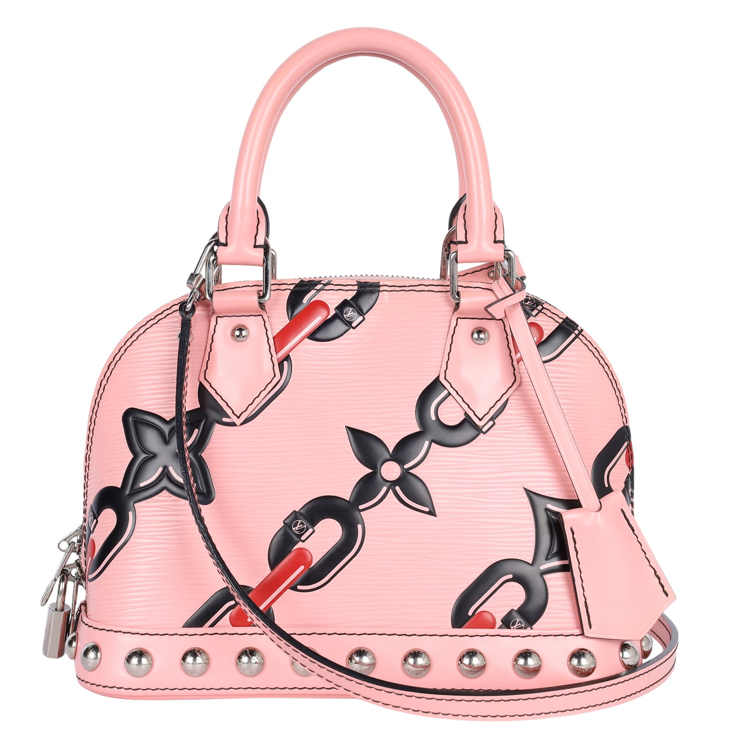LOUIS VUITTON Chain Flower Epi Alma BB – The Lady Bag