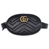 Matelasse GG Marmont Belt Bag 75 30 Black (Authentic Pre Loved)