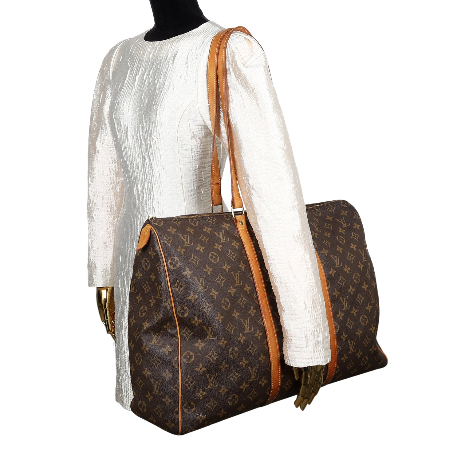 LOUIS VUITTON Monogram Sac Flanerie 50 – The Lady Bag