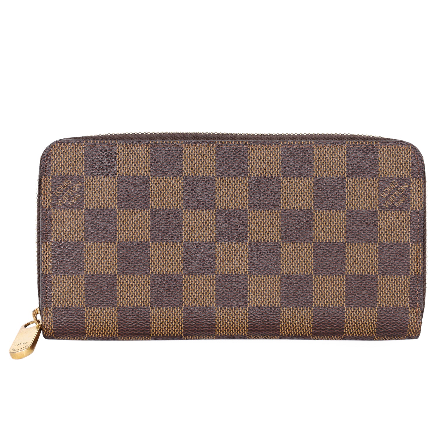 ヒ*ロ様 Louis Vuitton Damier Ebene 長財布 LOUIS VUITTON Damier Ebene Zippy Wallet – The Lady Bag