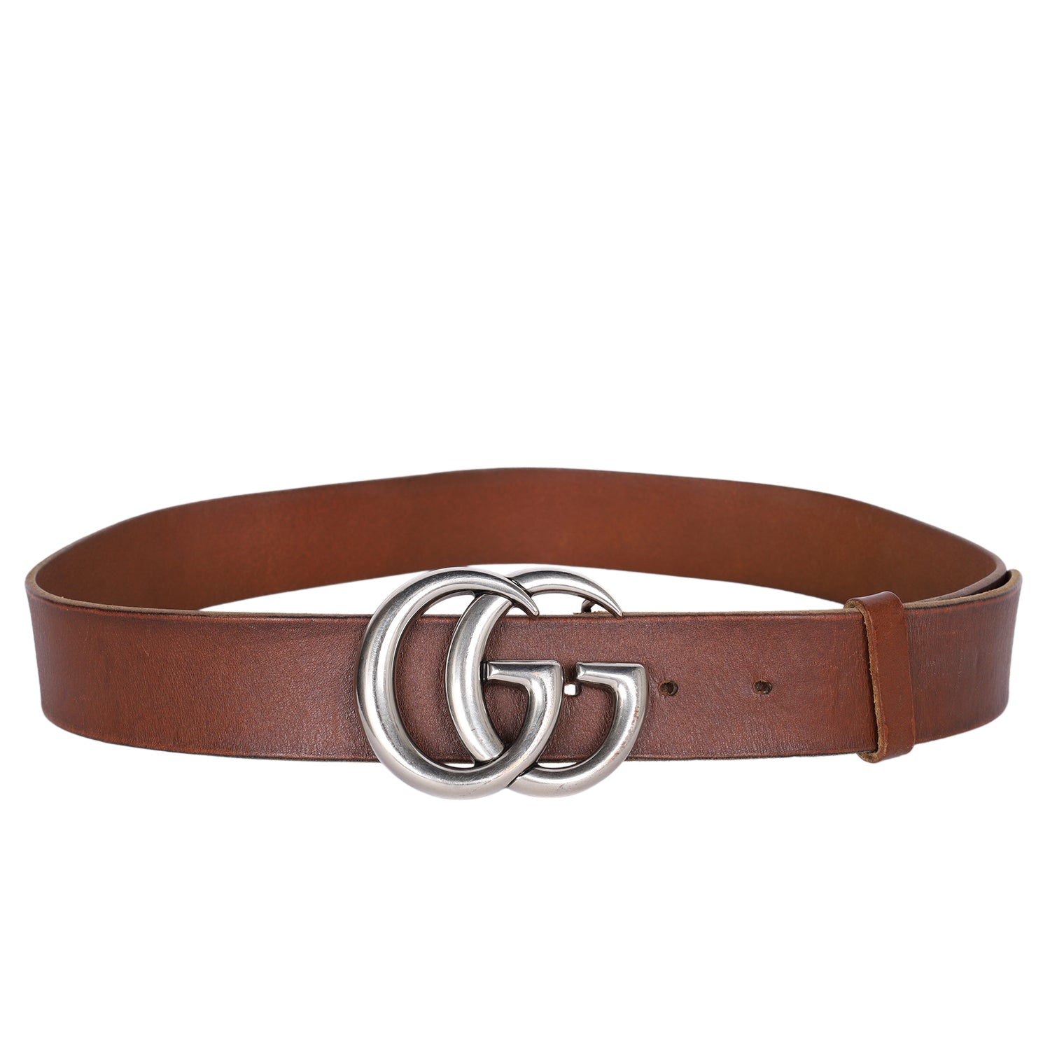 GUCCI GG Monogram Calfskin Interlocking G Belt – The Lady Bag display picture 3