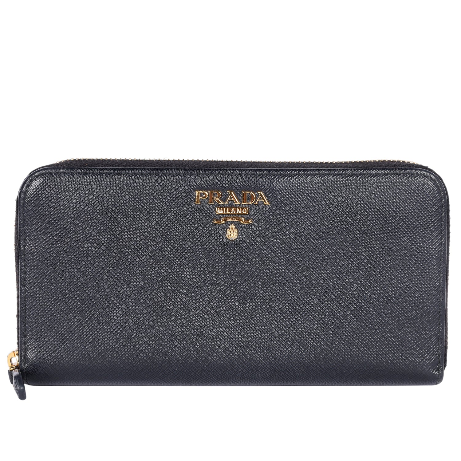 PRADA Large Saffiano Leather Wallet – The Lady Bag