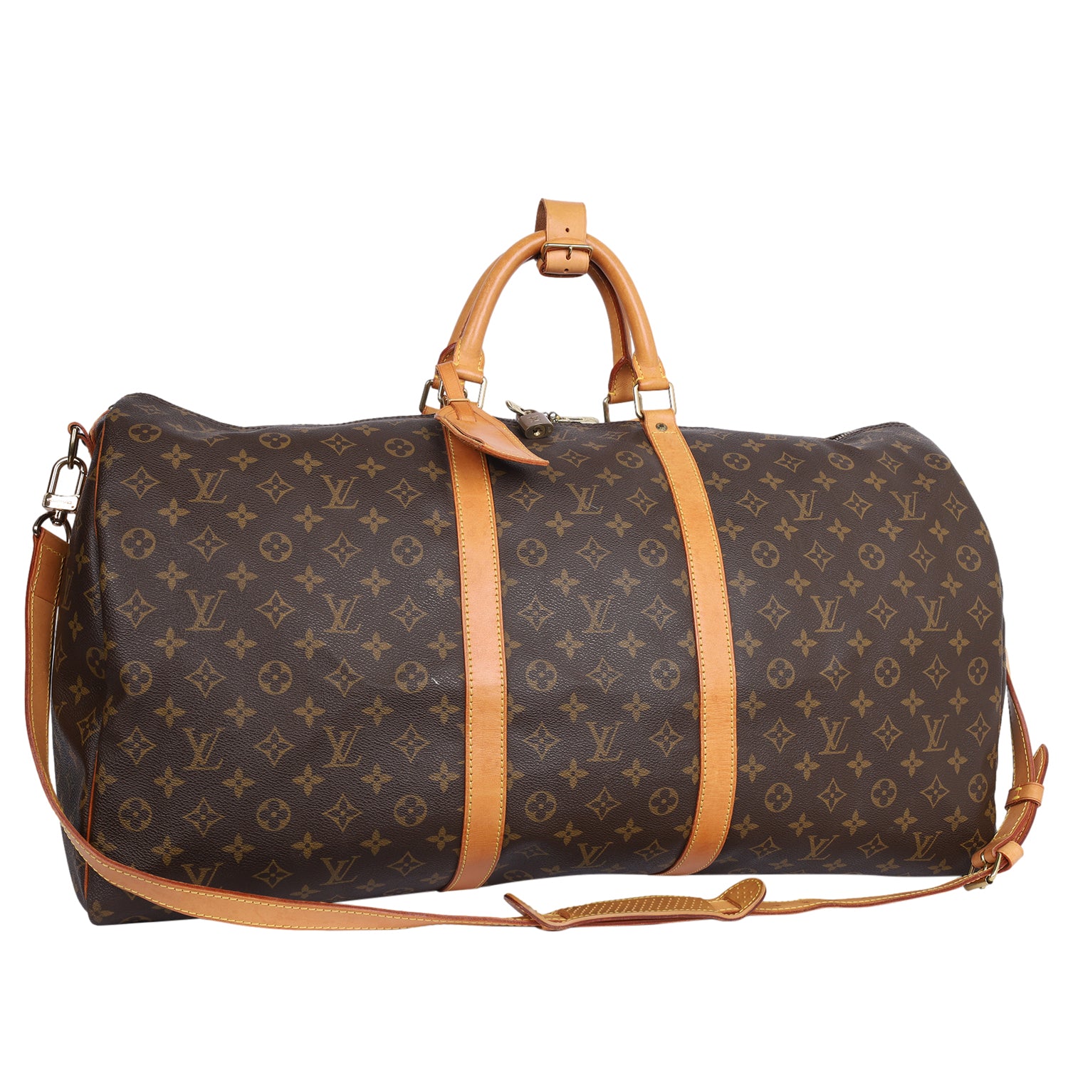 Louis Vuitton Keepall Bandouliere 50 Escape Blue Monogram LV Weekend Travel  Bag
