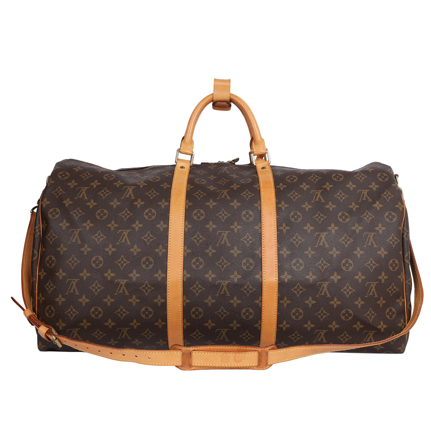 Keepall 60 Monogram Canvas Bandouliere (Authentic Pre-Owned) – The
