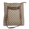 GG Supreme Canvas Tote Brown  (Authentic Pre-Owned)