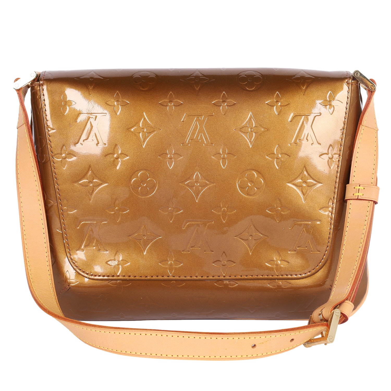 LOUIS VUITTON Louis Vuitton Bronze Monogram Vernis Thompson Street