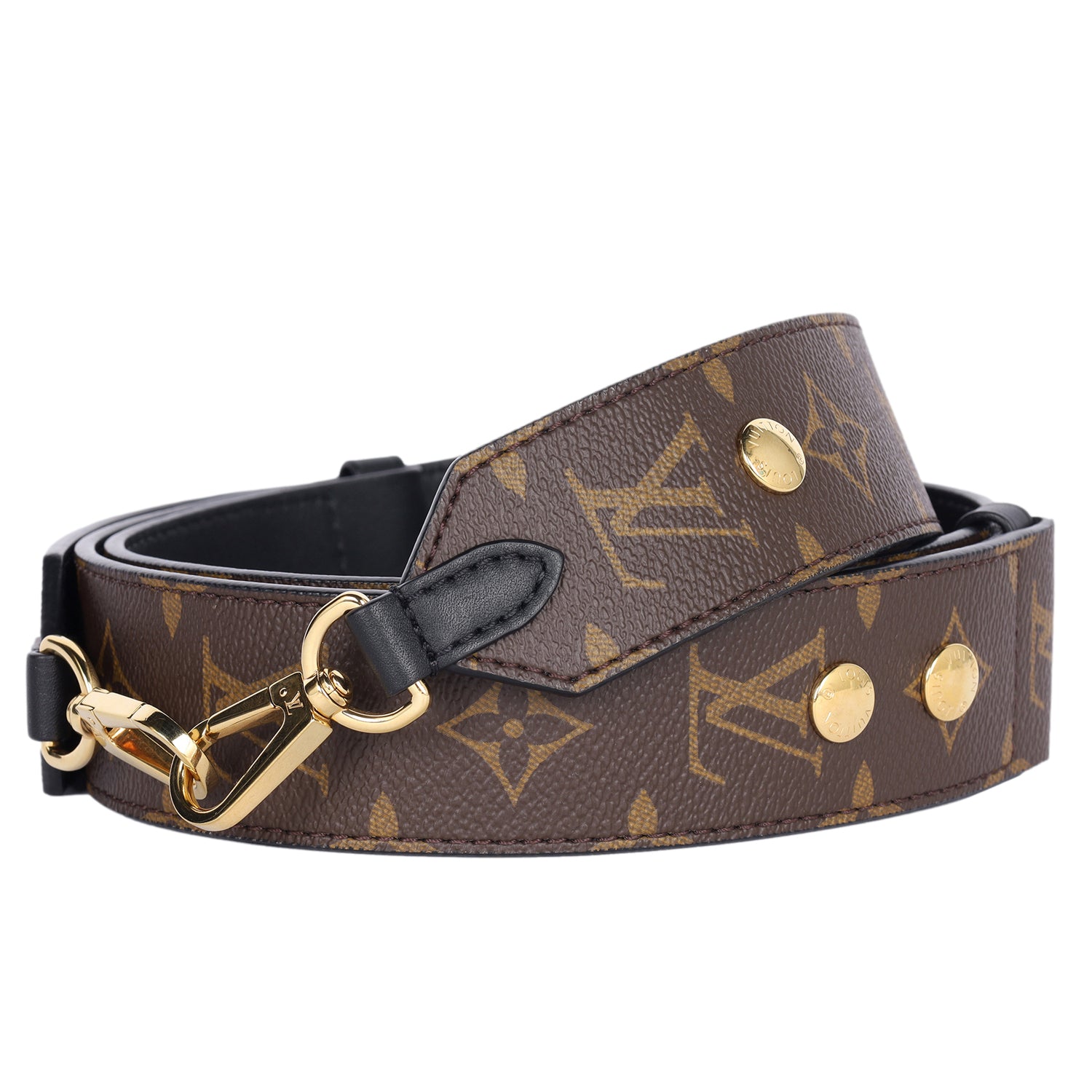 Bandouliere Black Louis Vuitton Shoulder Strap LOUIS VUITTON