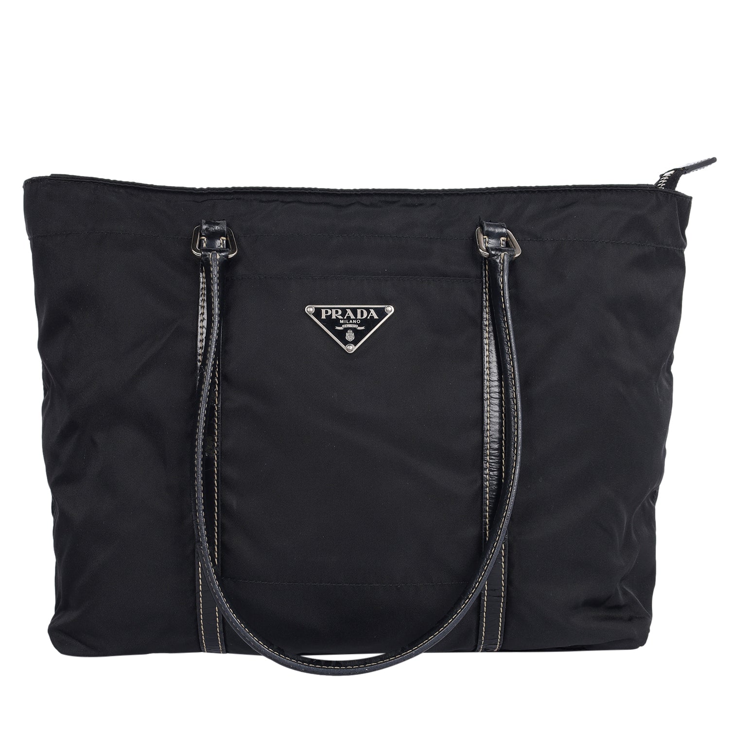 Nylon Shoulder Bag Prada Nylon Bag With Leather Strap Prada