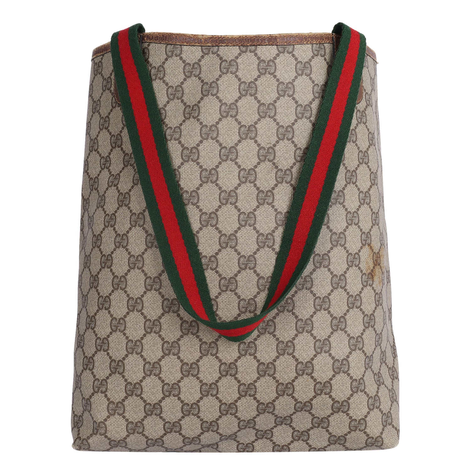 Gucci GG Supreme Canvas Tote Bag Black in Canvas with Silver-tone - US