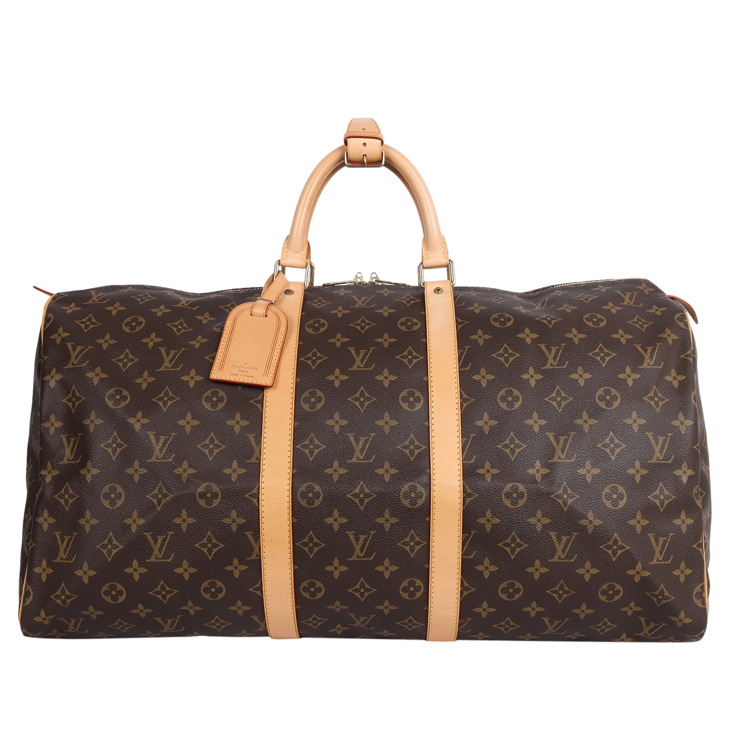 Louis Vuitton Keepall 45 Travel Bag in Gold Epi Leather
