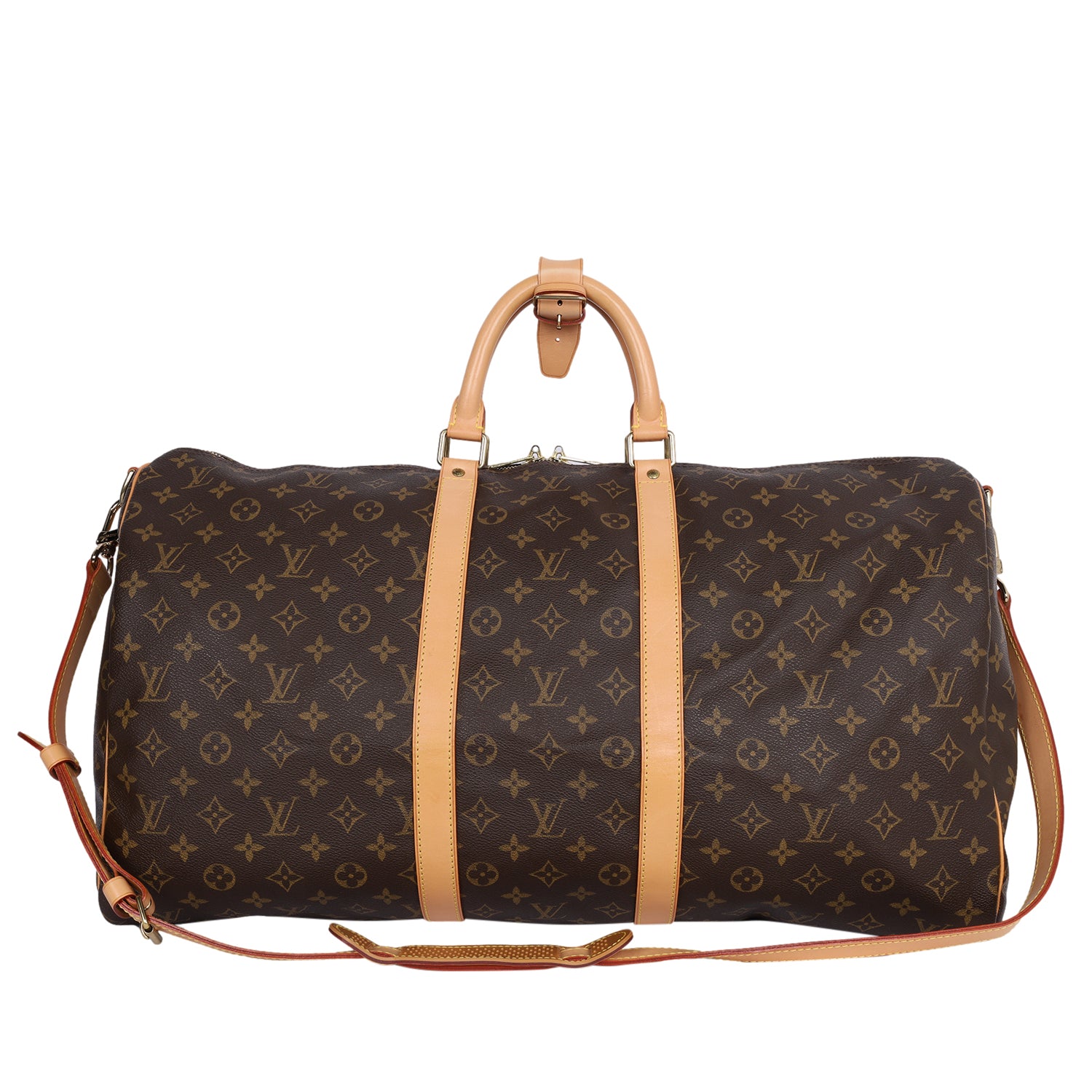 Monogram Bandouliere Keepall 55 Duffle (Authentic Pre-Owned) – The