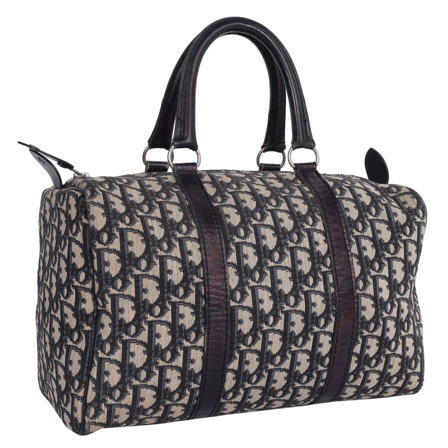 Trotter Mini Boston Bag, Used & Preloved Dior Handbag