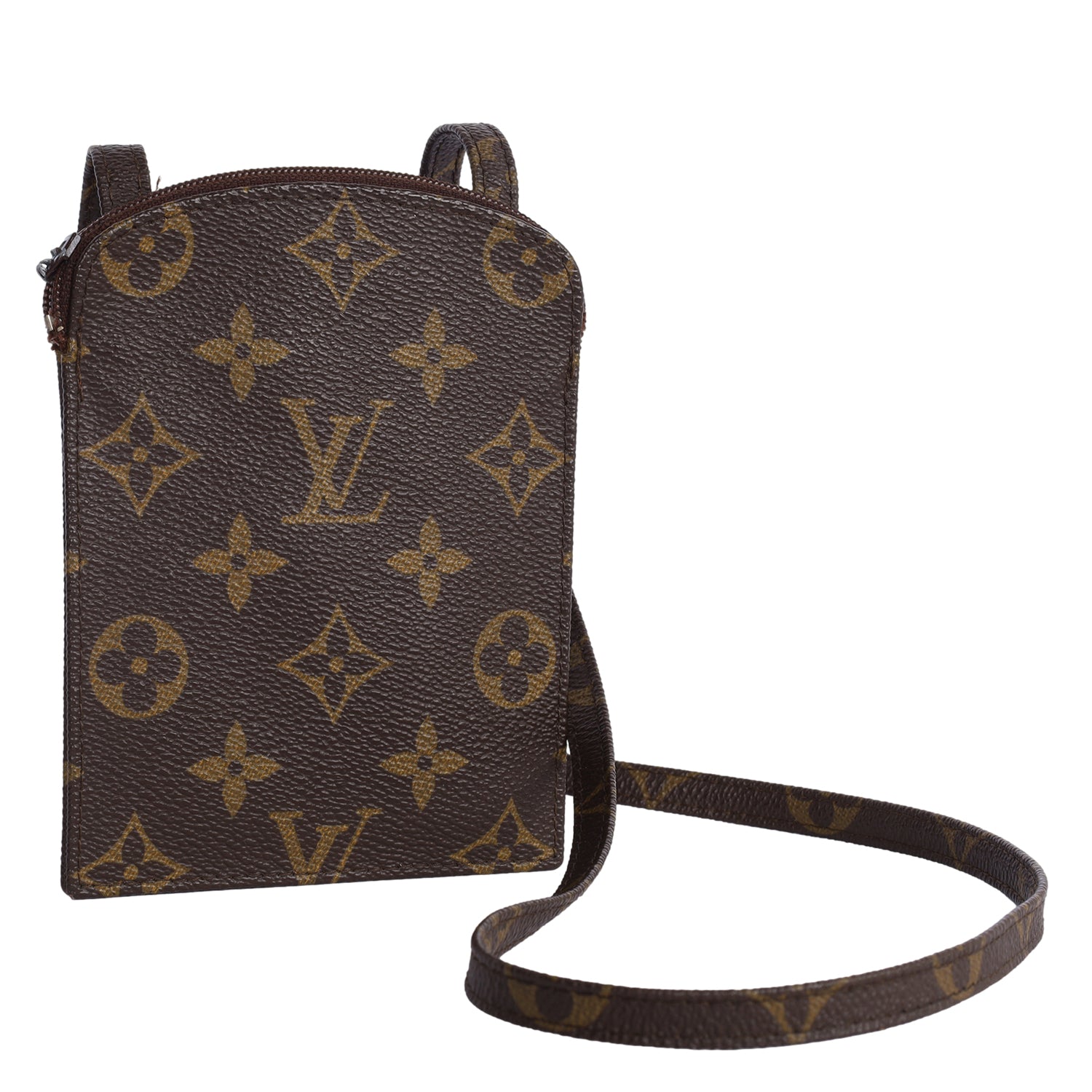 Louis Vuitton e Monogram Canvas Small Crossbody Hand Bag Authentic  Vintage