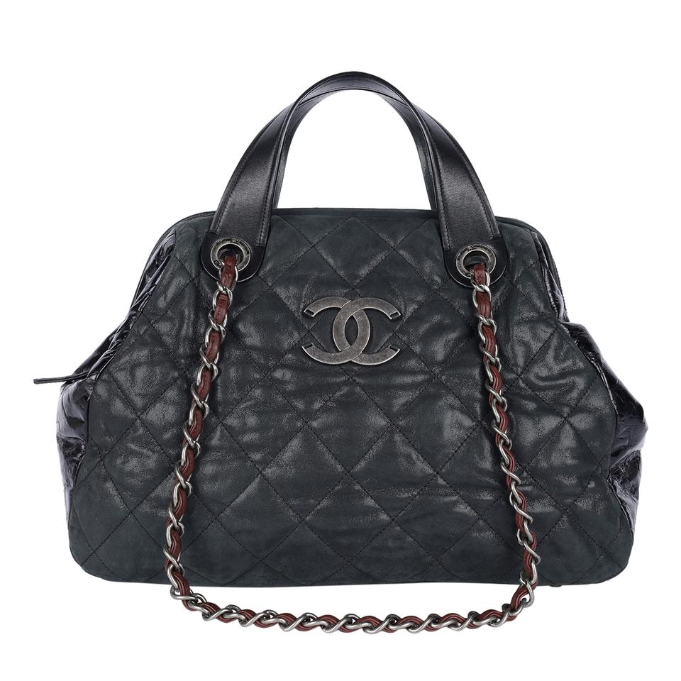 Chanel Quilted Leather Shoulder Bag – The Lady Bag