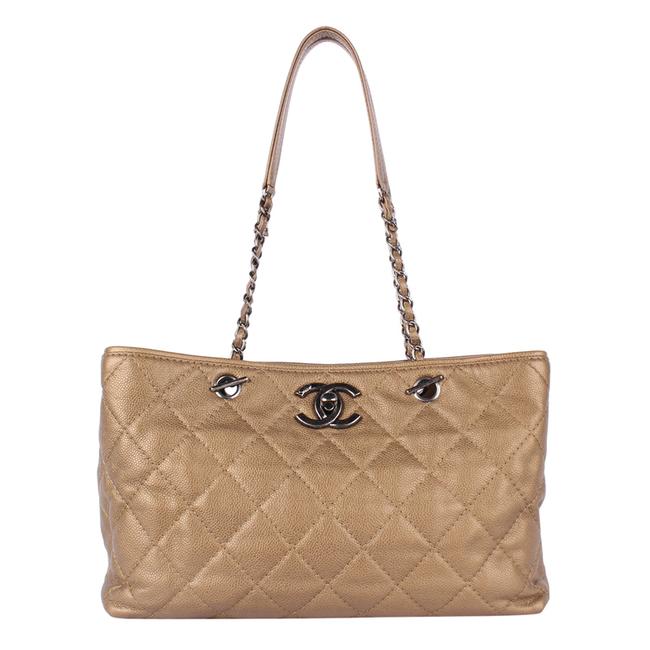 chanel beige matte caviar travel tote bag Caviar Quilted French Riviera Tote