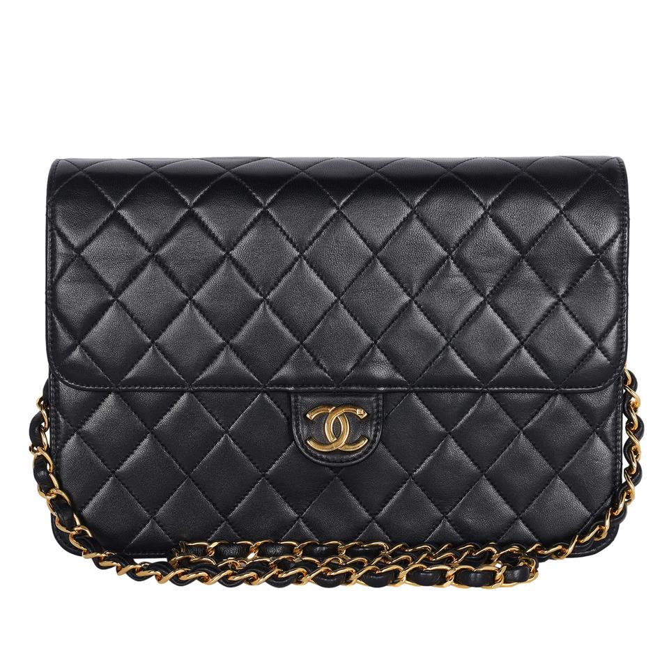Shoulder Bag Chanel Lambskin Quilted Bag Chanel Lambskin Leather