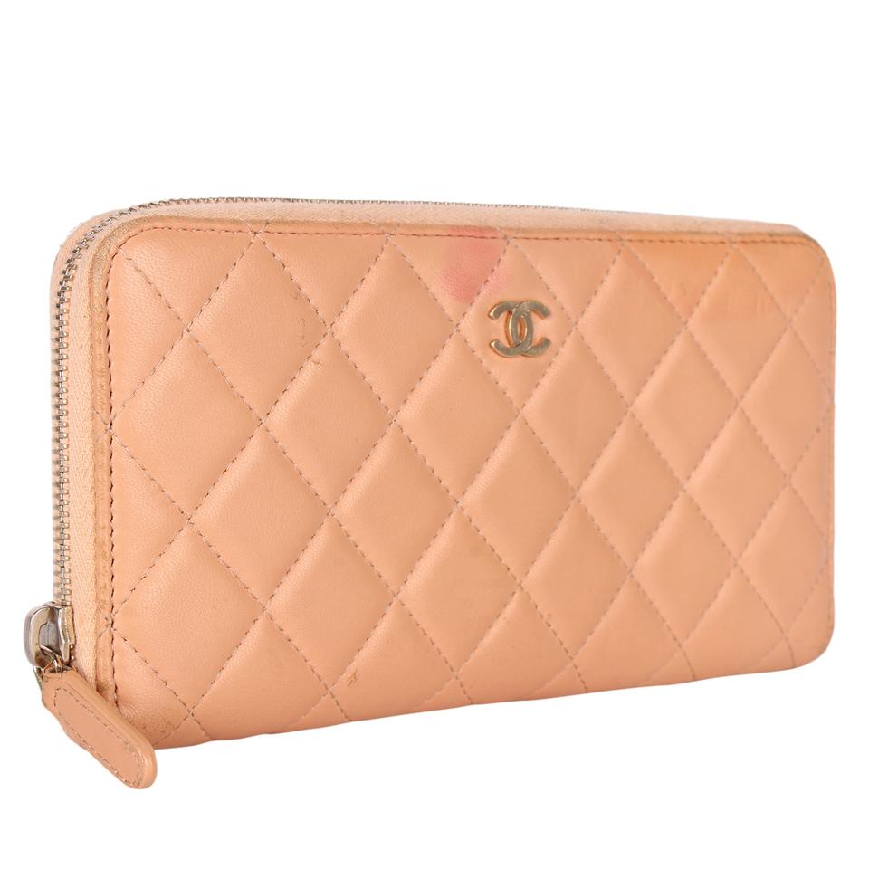 【レオ】CHANEL ビンテージウォレット Chanel Quilted Leather Long Zippy Wallet – The Lady Bag
