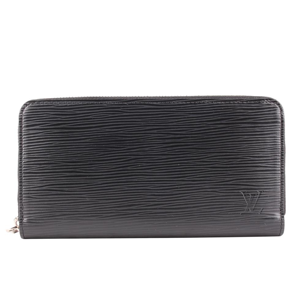 Authentic Louis Vuitton Zippy Wallet Epi Leather Long Wallet