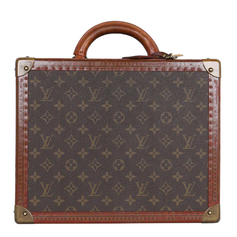 【稀少】Louis Vuitton COTOVILLE 50 TRUNKCASE Louis Vuitton Monogram Cotteville Hard Case Trunk (Authentic Pre
