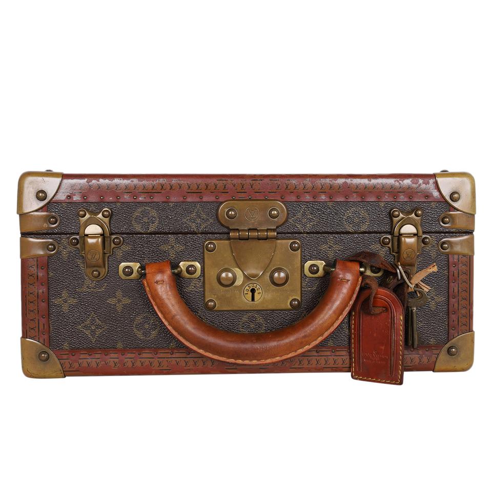 Louis Vuitton Monogram Cotteville Hard Case Trunk (Authentic Pre