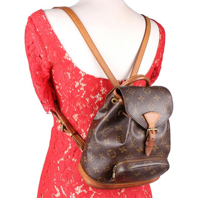 louis vuitton backpack pm size Louis Vuitton Monogram Montsouris Backpack