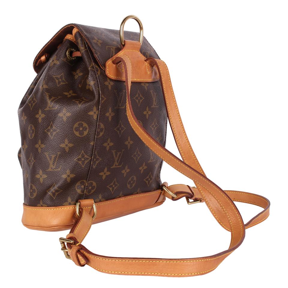 louis vuitton backpack inside Louis Vuitton Montsouris mm Monogram Backpack