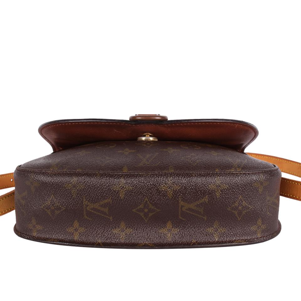 Authentic Louis Vuitton Saint Cloud GM Monogram Shoulder bag brown #17344
