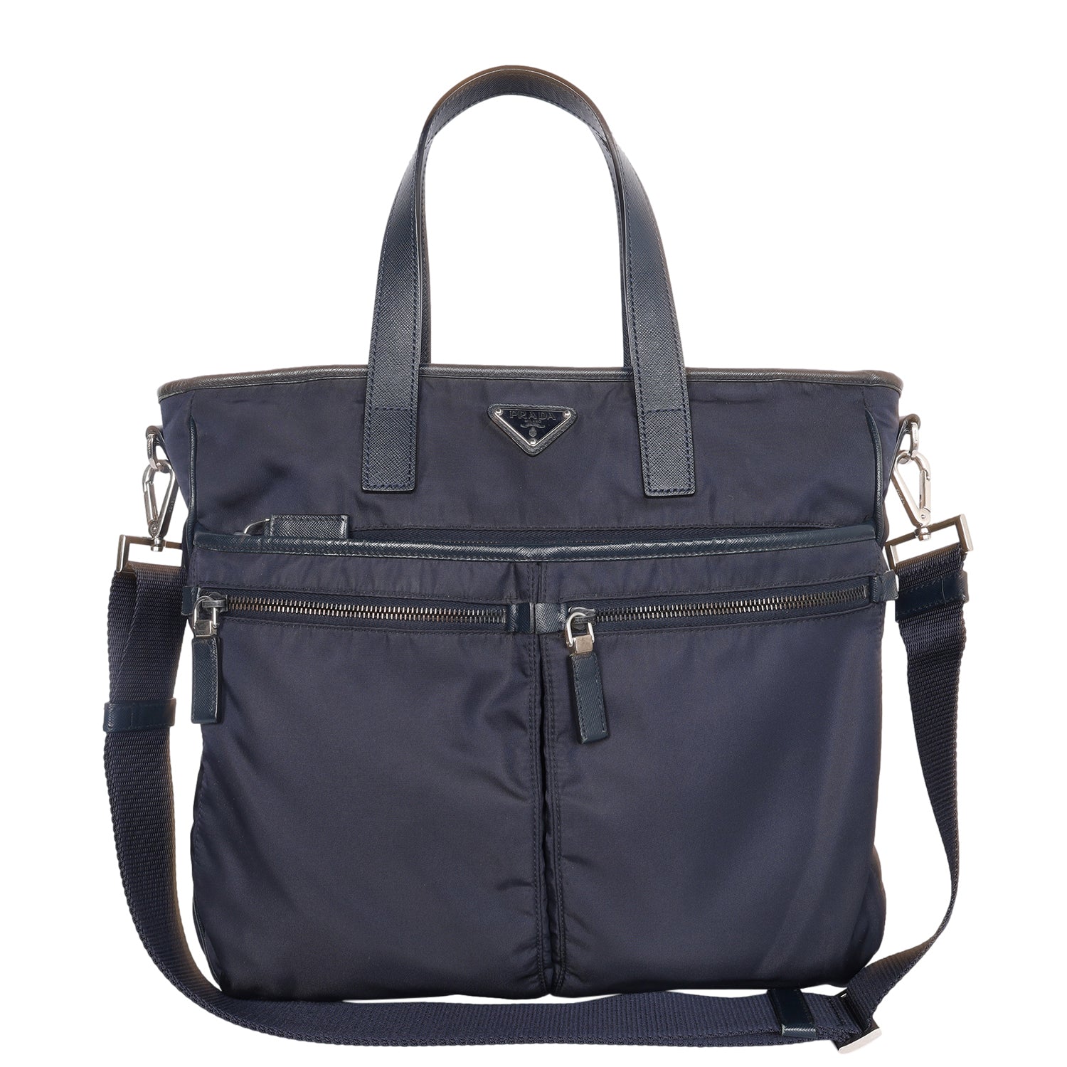 Authentic Prada Tessuto Nylon Tote Bag, Luxury, Bags & Wallets on