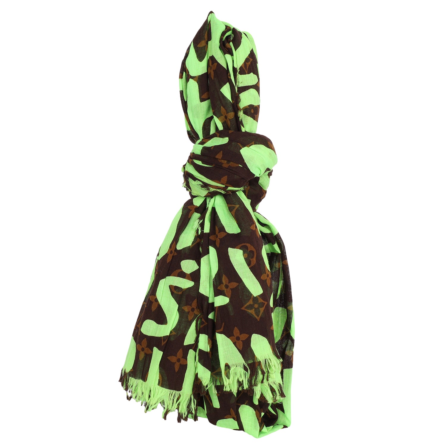The Lady Bag Stephen Sprouse Graffiti Scarf
