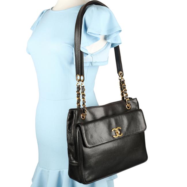 Double Face Shopping Tote Shoulder Bag