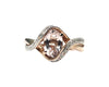 Rose Gold Morganite and Diamond Ring (Authentic Pre-Owned)