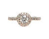Rose Gold Diamond Ring (Authentic Pre-Owned)
