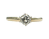 Yellow Gold Diamond Solitaire Ring (Authentic Pre-Owned)