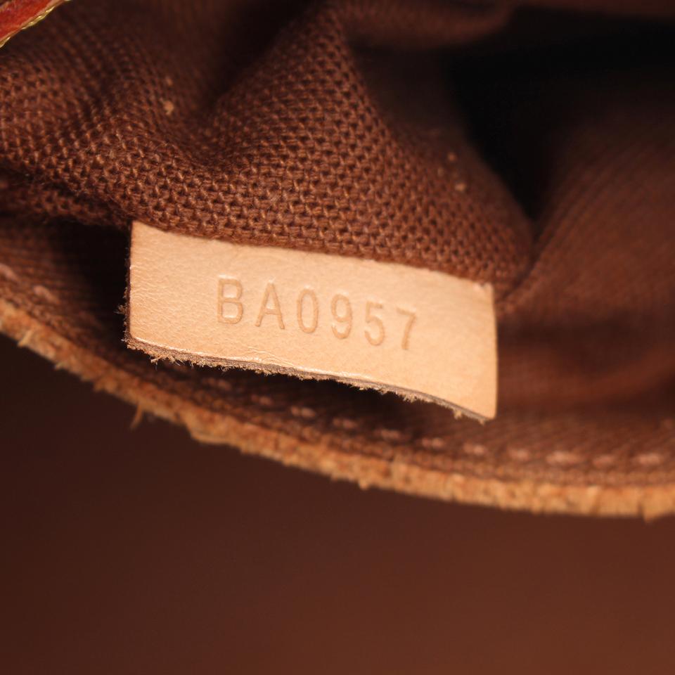 Louis Vuitton Alma Used Handbag Monogram Canvas Leather M51130 #AH36