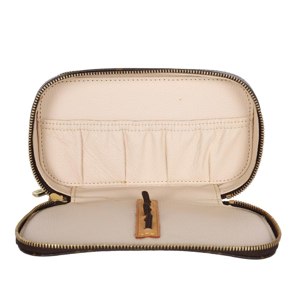 Pre-owned Louis Vuitton 1998 Trousse Makeup Handbag In Brown