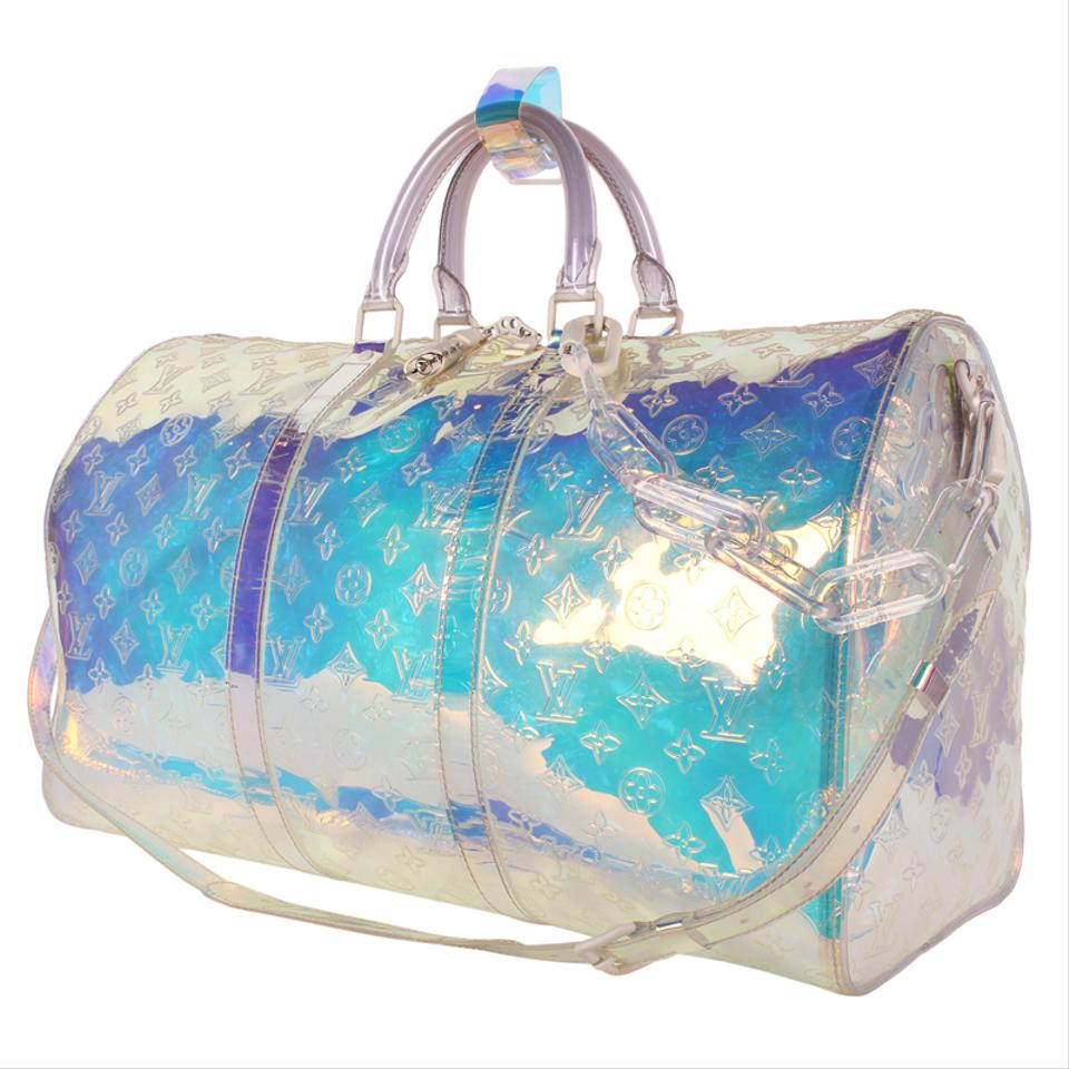 Louis Vuitton Keepall Duffle Bags & Women's PVC Exterior for sale