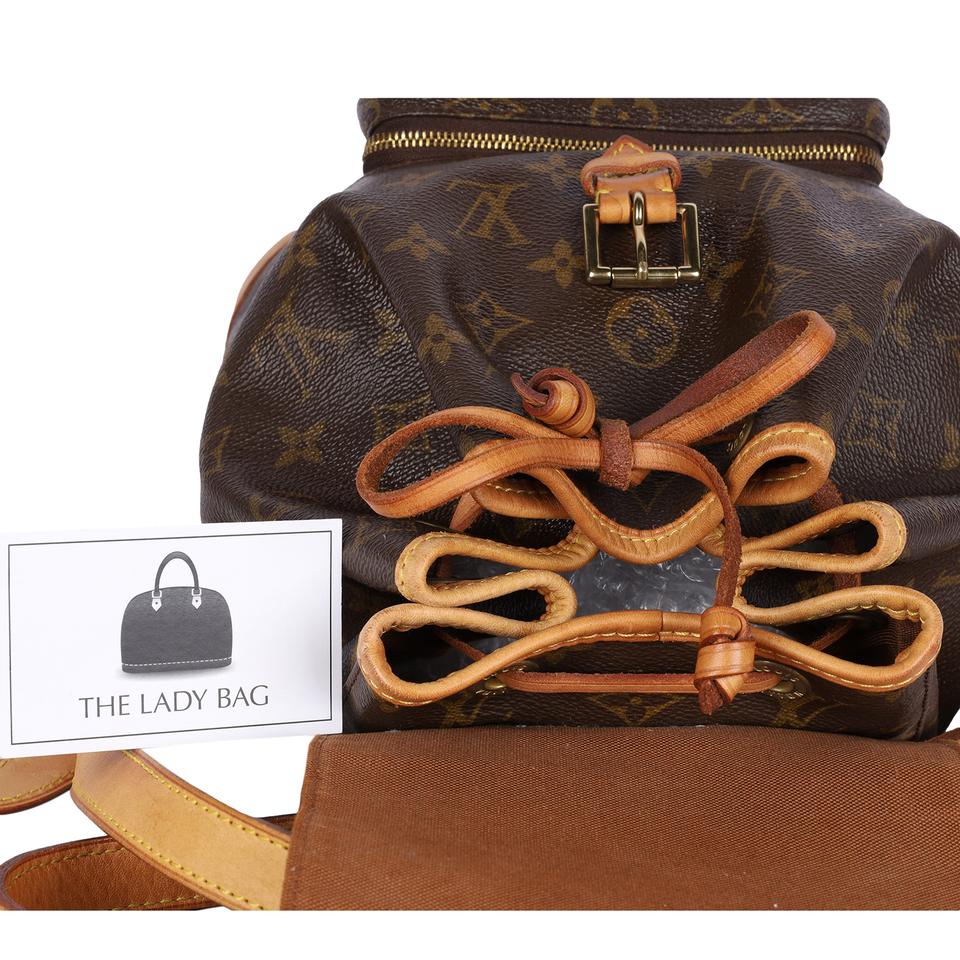louis vuitton backpack pm monogram Louis Vuitton Pre-owned Louis Vuitton 1998 Monogram Montsouris mm Backpack