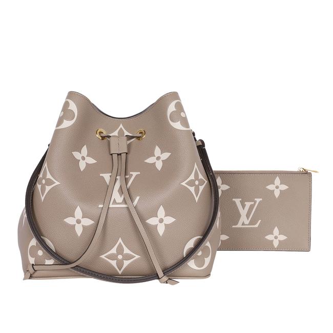 Louis Vuitton Torterelle/Cream Monogram Empreinte Leather NeoNoe