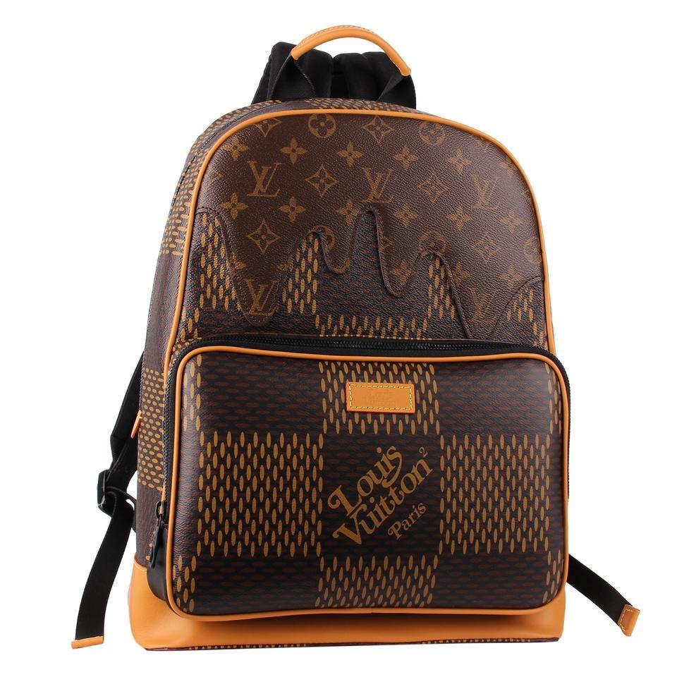 mens louis vuittons backpack authentic