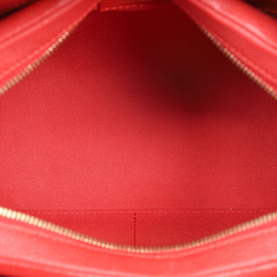 Empriente Vosges Leather Shoulder Bag Medium Red